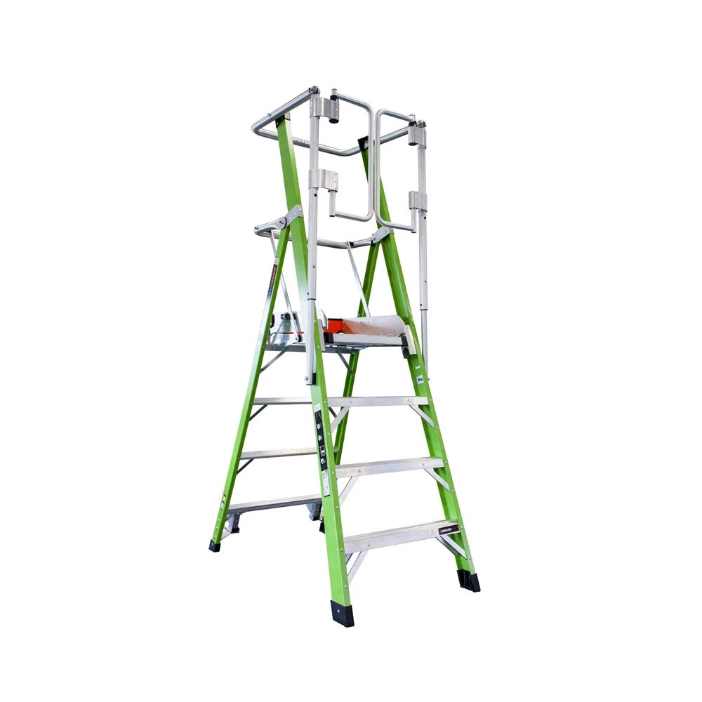 JUMBO Giant Platformsstige SAFETY CAGE 10 Trin - 41LG610 4 JUMBO Giant Platformsstige SAFETY CAGE 10 Trin - 41LG610 - Billede 2