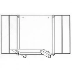 JUMBO Geda Universallad M/hængslede Sider