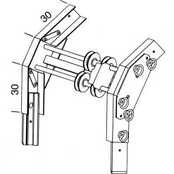 JUMBO Geda Knækskinne Trinløs Indstilling