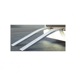 JUMBO Rampesæt Alu 200x20cm. 400kg. Buet