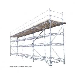 JUMBO Murerstillads Sæt 3,05 Felter 4x21m. - 264021-MTL