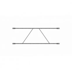 JUMBO Uniflex Stål Facade Ryglæn 180cm.