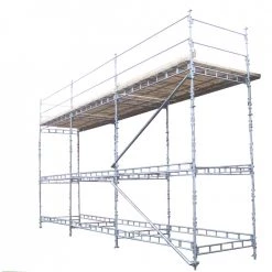 JUMBO Murerstillads Sæt Tømreropbygning 4x24m.